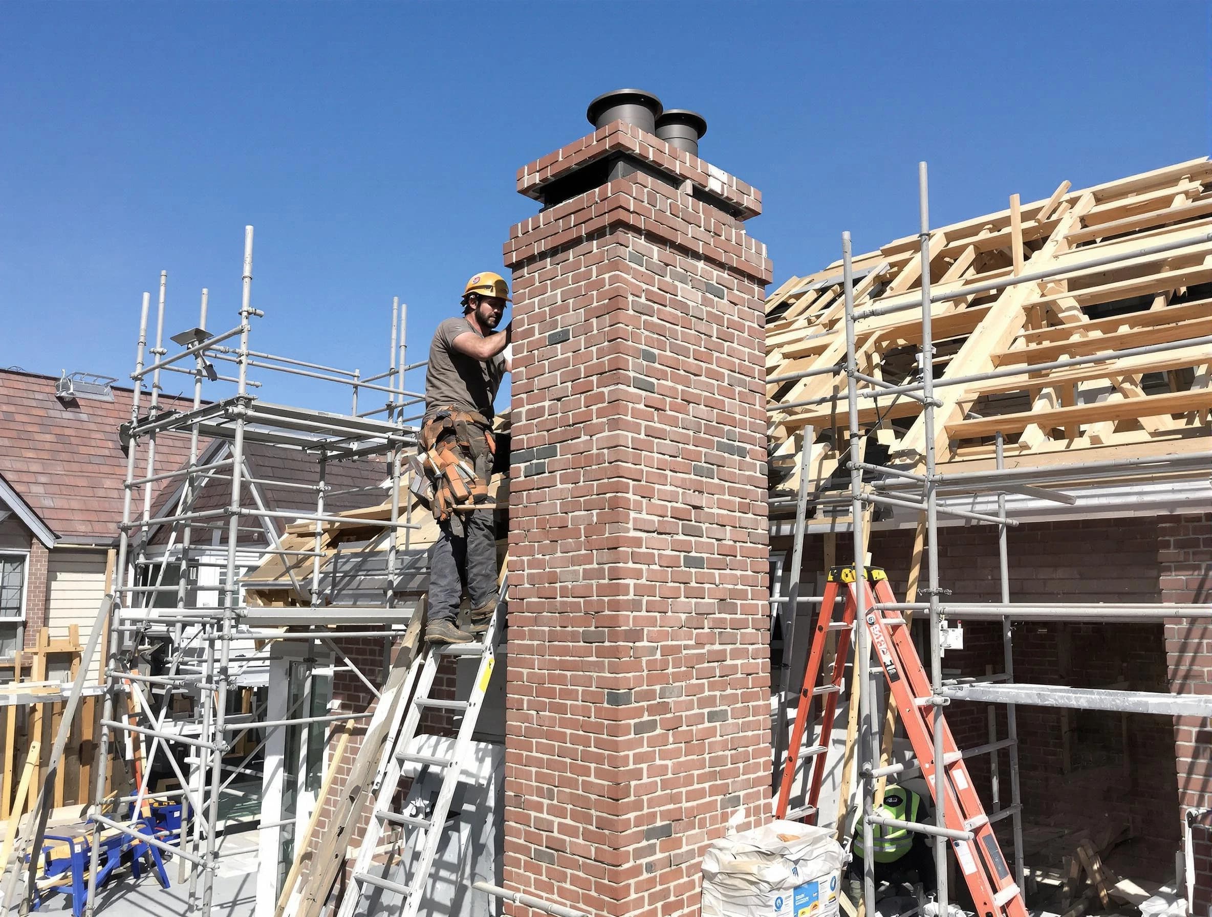 New chimney installation completed by Nichols Hills Chimney Sweep in Nichols Hills, OK