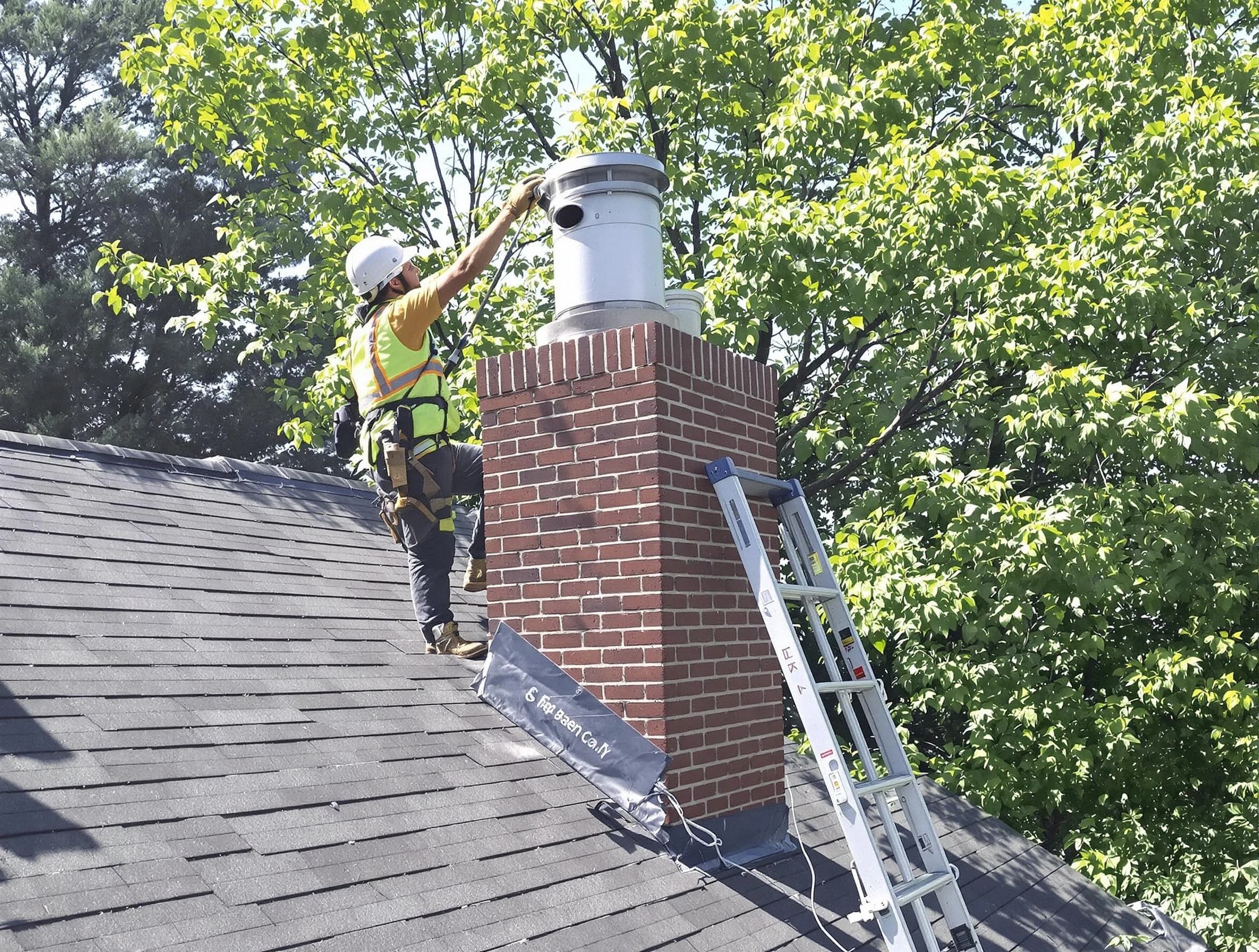 Chimney liner inspection by Nichols Hills Chimney Sweep in Nichols Hills, OK