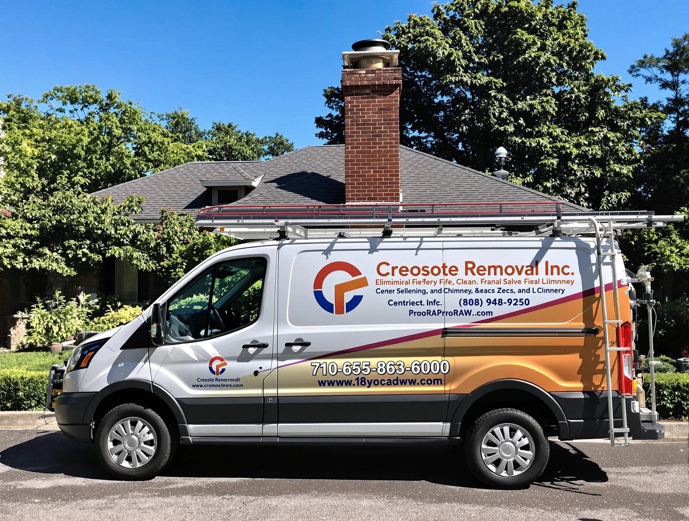 Nichols Hills Chimney Sweep technician removing creosote safely in Nichols Hills, OK