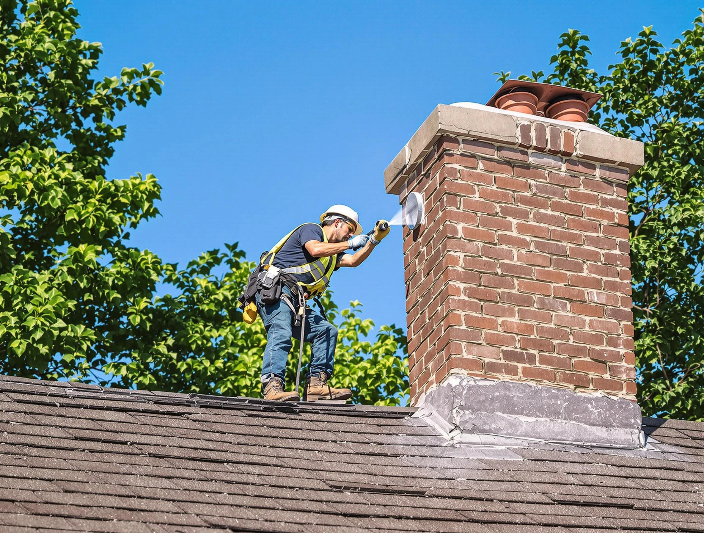 Nichols Hills Chimney Sweep performing an inspection with advanced tools in Nichols Hills, OK